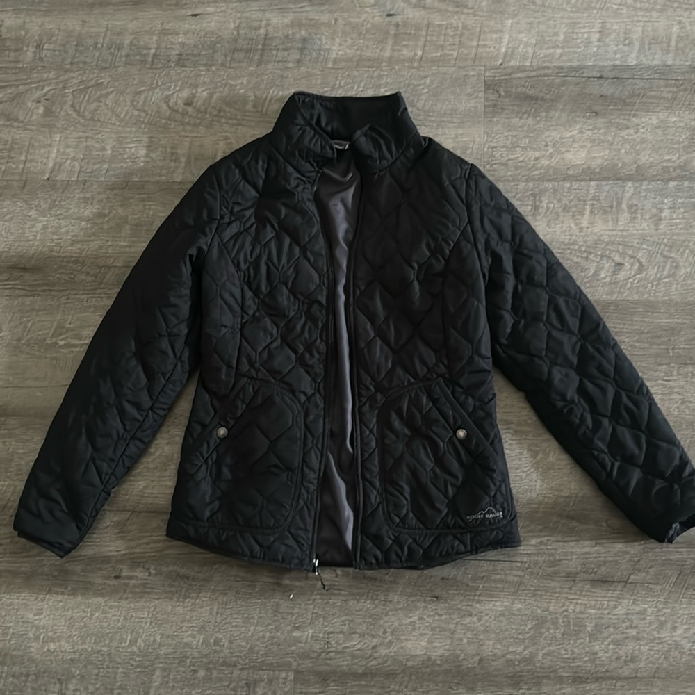 Eddie Bauer Quilted Lightweight Four Seasons Water Repellent Puffer Jacket M